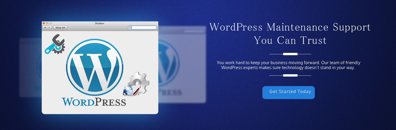 WordPress Website Maintenance Services and Packages